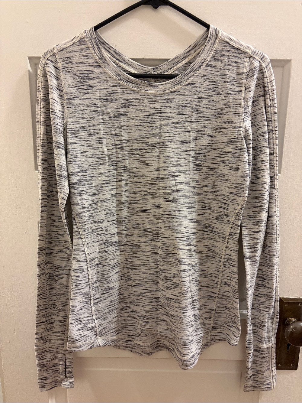 Lululemon Women’s Lightweight Long-Sleeve Space Dye Top - Gray